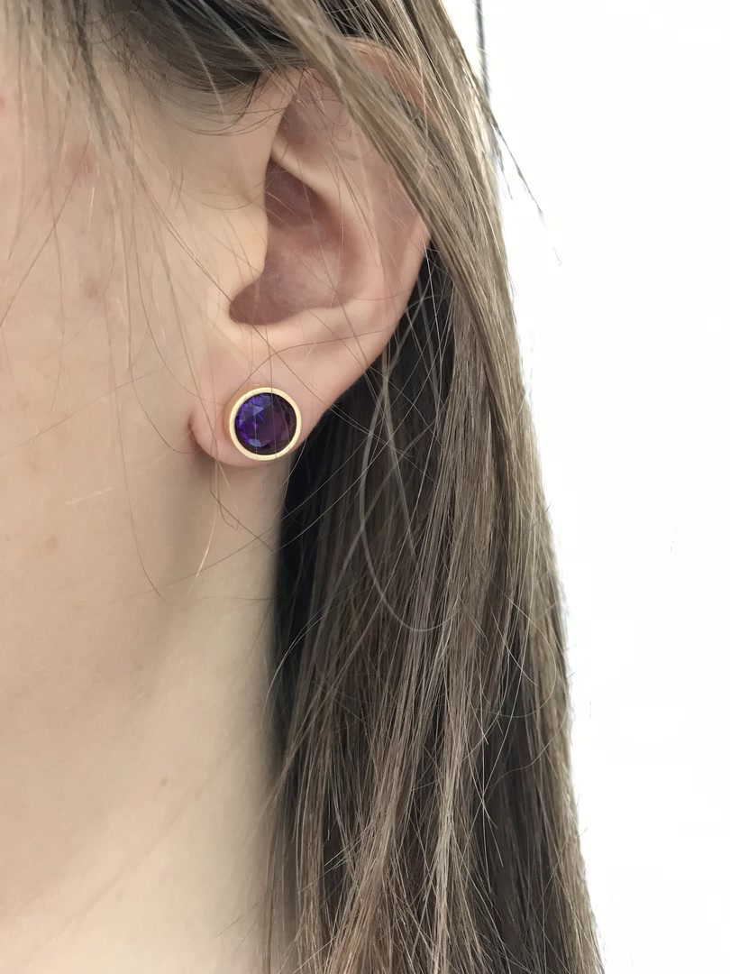 Серьги пусеты